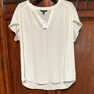 Banana Republic Factory Cream Blouse